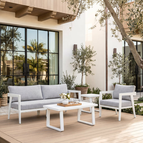 Roccia Gray Outdoor Sofa by Zuomod at Eve Furniture