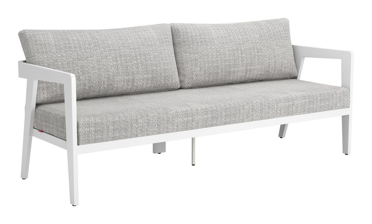 Roccia Gray Outdoor Sofa by Zuomod at Eve Furniture