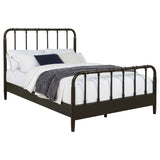 Rocco Dark Bronze All Wood Water Pipe Open Frame Full Bed by Coaster at Eve Furniture