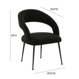 Rocco Performance Boucle Dining Chair by TOV Furniture at Eve Furniture