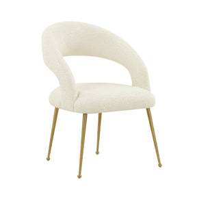 Rocco Performance Boucle Dining Chair by TOV Furniture at Eve Furniture