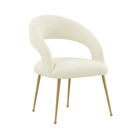 Rocco Performance Boucle Dining Chair by TOV Furniture at Eve Furniture