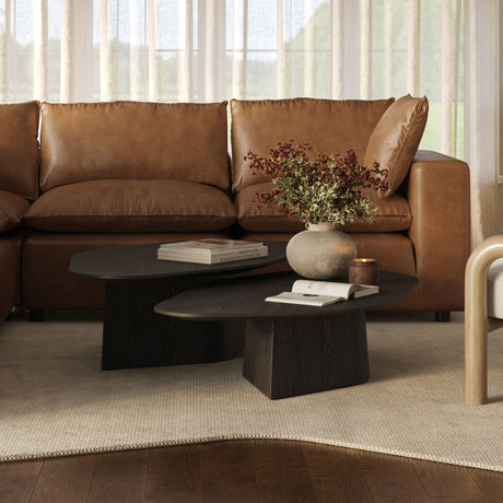 Roche Ash Geometric Coffee Table by TOV Furniture at Eve Furniture
