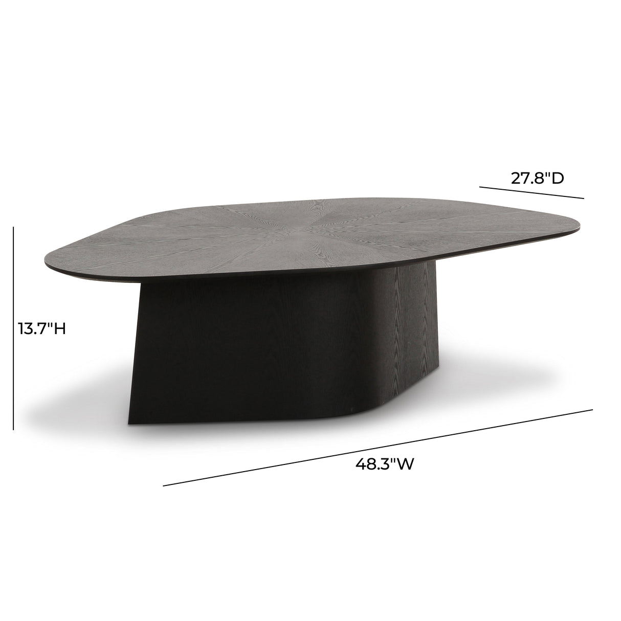 Roche Ash Geometric Coffee Table by TOV Furniture at Eve Furniture