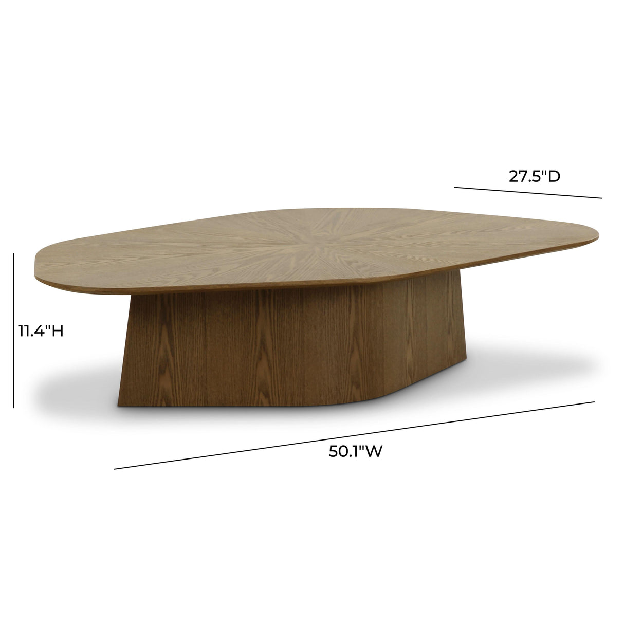 Roche Ash Low Coffee Table by TOV Furniture at Eve Furniture