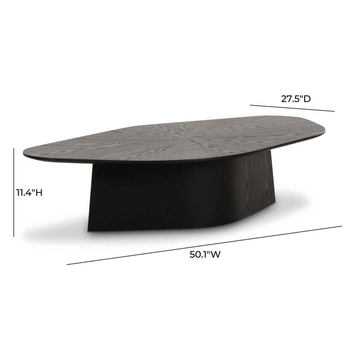 Roche Ash Low Coffee Table by TOV Furniture at Eve Furniture