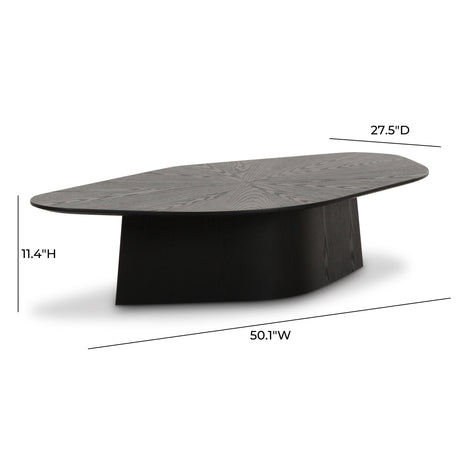 Roche Ash Low Coffee Table by TOV Furniture at Eve Furniture
