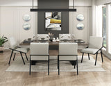 Rochelle Natural Oak Dining Table by Homelegance at Eve Furniture