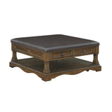 Rochester Dark Brown Cocktail Table