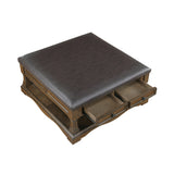 Rochester Dark Brown Cocktail Table