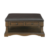 Rochester Dark Brown Cocktail Table