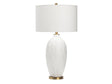 Rock Springs White Table Lamp by Crestview at Eve Furniture