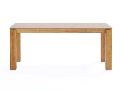 Rockaway 70.86 Dining Table in Nature by Manhattan Comfort at Eve Furniture