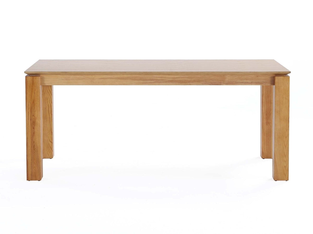 Rockaway 70.86 Dining Table in Nature by Manhattan Comfort at Eve Furniture