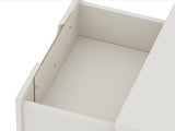 Rockefeller 2.0 Nightstand in Off White by Manhattan Comfort at Eve Furniture