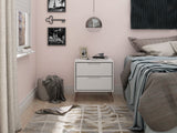 Rockefeller 2.0 Nightstand in White by Manhattan Comfort at Eve Furniture