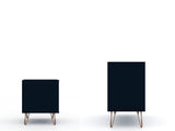 Rockefeller Dresser and Nightstand Set in Tatiana Midnight Blue by Manhattan Comfort at Eve Furniture
