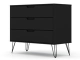 Rockefeller Dresser in Black by Manhattan Comfort at Eve Furniture