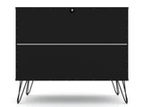 Rockefeller Dresser in Black by Manhattan Comfort at Eve Furniture