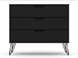 Rockefeller Dresser in Black by Manhattan Comfort at Eve Furniture