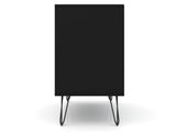 Rockefeller Dresser in Black (set of 2) by Manhattan Comfort at Eve Furniture