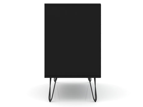 Rockefeller Dresser in Black (set of 2) by Manhattan Comfort at Eve Furniture