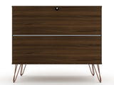 Rockefeller Dresser in Brown by Manhattan Comfort at Eve Furniture