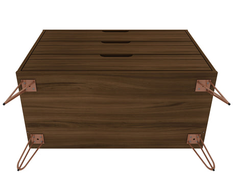 Rockefeller Dresser in Brown by Manhattan Comfort at Eve Furniture
