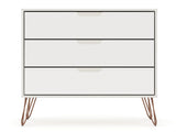 Rockefeller Dresser in Off White (set of 2) by Manhattan Comfort at Eve Furniture