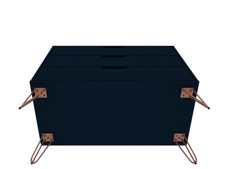 Rockefeller Dresser in Tatiana Midnight Blue (set of 2) by Manhattan Comfort at Eve Furniture