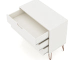 Rockefeller Dresser in White by Manhattan Comfort at Eve Furniture