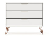 Rockefeller Dresser in White by Manhattan Comfort at Eve Furniture