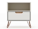 Rockefeller Nightstand 1.0 in Off White and Nature (set of 2) by Manhattan Comfort at Eve Furniture