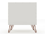 Rockefeller Nightstand 1.0 in Off White and Nature (set of 2) by Manhattan Comfort at Eve Furniture