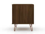 Rockefeller Nightstand 2.0 in Brown (set of 2) by Manhattan Comfort at Eve Furniture