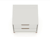 Rockefeller Nightstand 2.0 in Off White and Nature (set of 2) by Manhattan Comfort at Eve Furniture