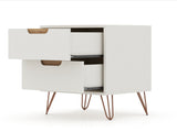 Rockefeller Nightstand 2.0 in Off White and Nature (set of 2) by Manhattan Comfort at Eve Furniture