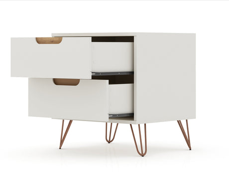 Rockefeller Nightstand 2.0 in Off White and Nature (set of 2) by Manhattan Comfort at Eve Furniture