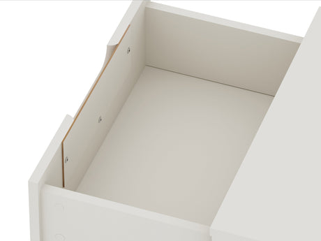 Rockefeller Nightstand 2.0 in Off White and Nature (set of 2) by Manhattan Comfort at Eve Furniture