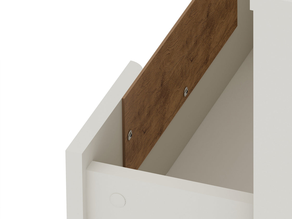 Rockefeller Nightstand 2.0 in Off White (set of 2) by Manhattan Comfort at Eve Furniture