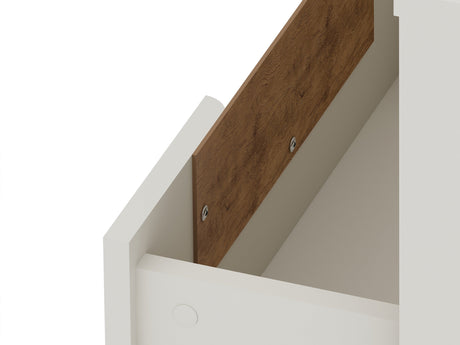 Rockefeller Nightstand 2.0 in Off White (set of 2) by Manhattan Comfort at Eve Furniture