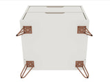 Rockefeller Nightstand 2.0 in Off White (set of 2) by Manhattan Comfort at Eve Furniture