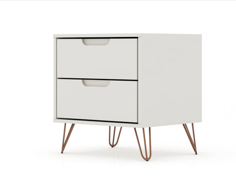 Rockefeller Nightstand 2.0 in Off White (set of 2) by Manhattan Comfort at Eve Furniture
