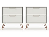 Rockefeller Nightstand 2.0 in Off White (set of 2) by Manhattan Comfort at Eve Furniture