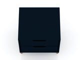 Rockefeller Nightstand 2.0 in Tatiana Midnight Blue (set of 2) by Manhattan Comfort at Eve Furniture