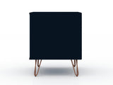Rockefeller Nightstand 2.0 in Tatiana Midnight Blue (set of 2) by Manhattan Comfort at Eve Furniture