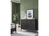 Rockport Eight Drawer Oak Wood Dresser in Yin by Modus Furniture at Eve Furniture