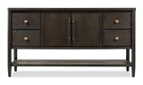 Rockport Four Drawer Two Door Sideboard in Yin by Modus Furniture at Eve Furniture