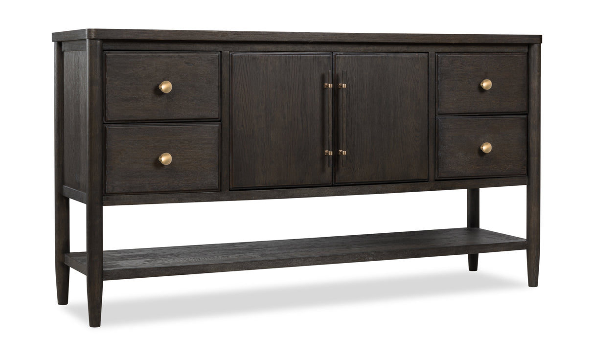 Rockport Four Drawer Two Door Sideboard in Yin by Modus Furniture at Eve Furniture