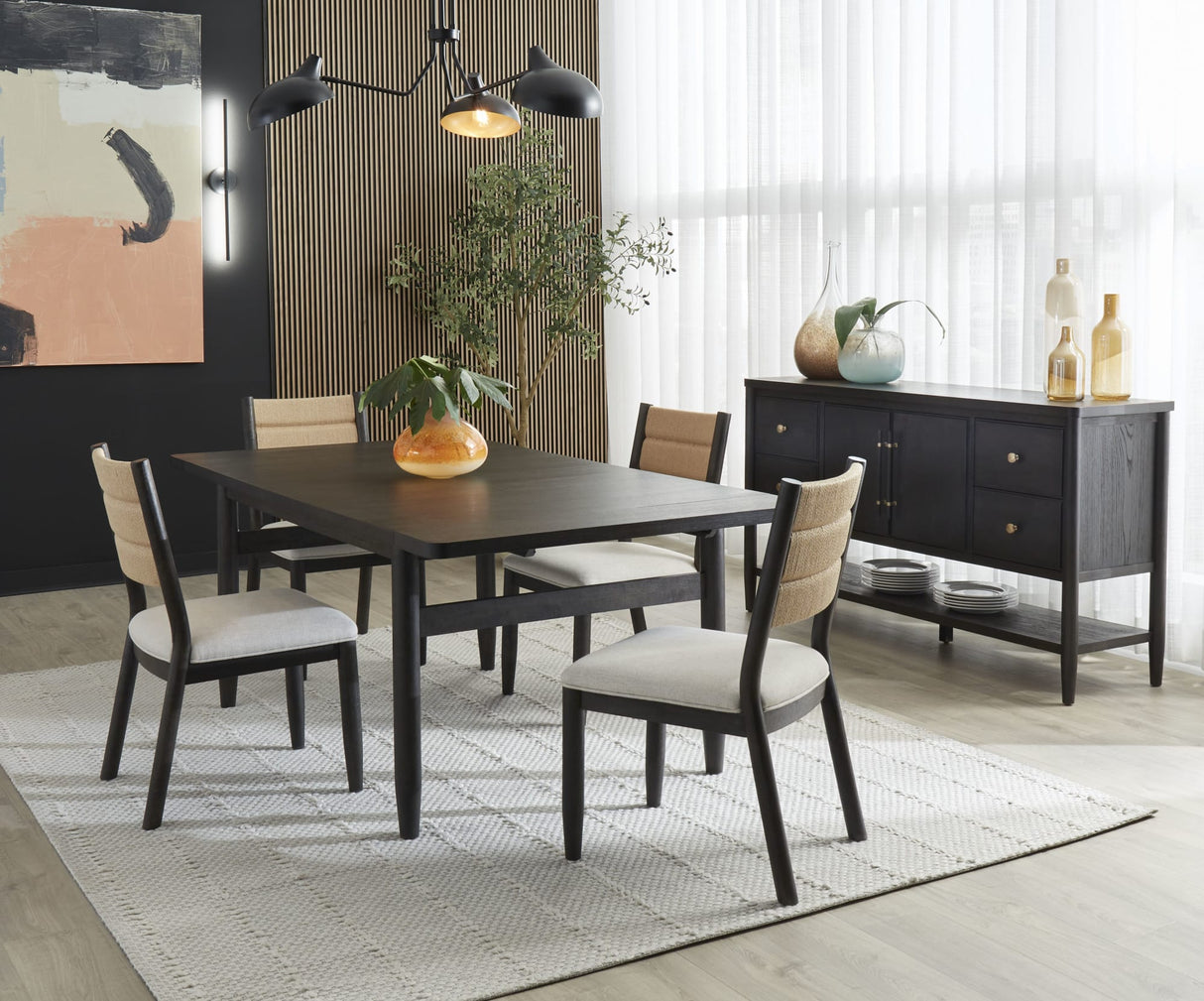 Rockport Yin Danish Cord Dining Chair (Set of 2)